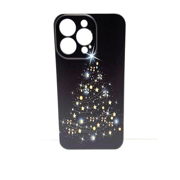 Iphone 13 Pro Lighted Tree Black Background Phone Case - Picture 1 of 2